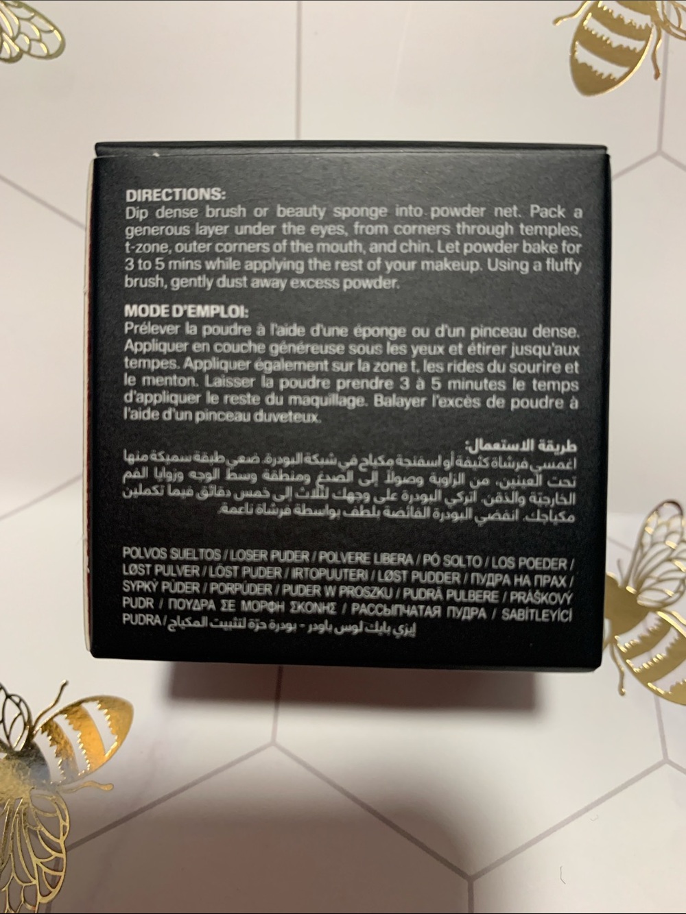 HUDA BEAUTY Banana Bread Easy Bake Baby Bake Mini Loose Setting Powder - Picture 3 of 4